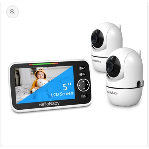 HelloBaby HB6550-2 Baby Monitor with two cameras