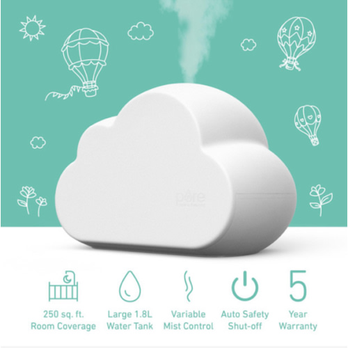 Pure Enrichment PureBaby Cloud Ultrasonic Cool Mist Humidifier - White