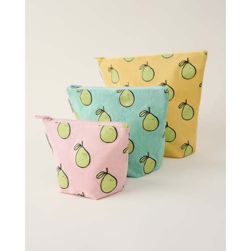 3 Piece Reusable Organizing Pouches For Diaper Bag | Pomelo - Storq by Kindred Bravely