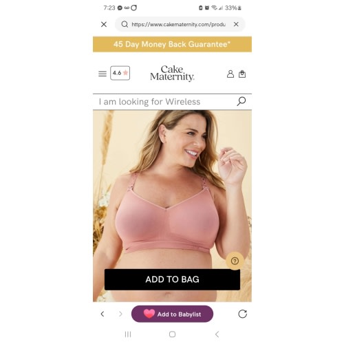 Popping Candy Busty Maternity & Nursing Bra | Cake Maternity