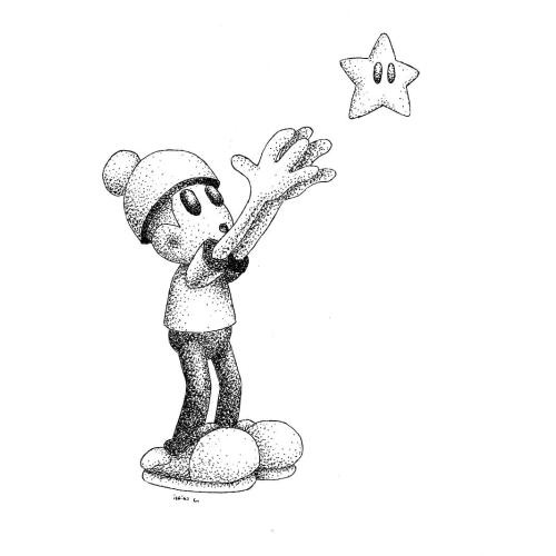 'Reach for the Stars' Print
