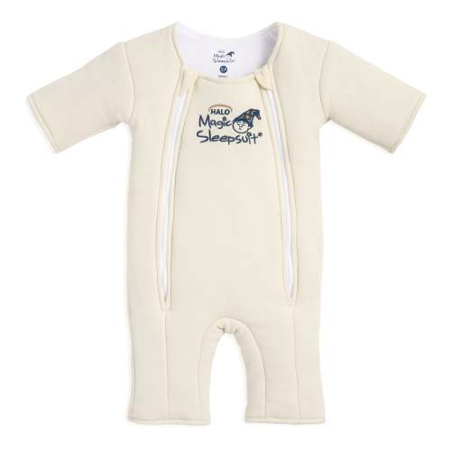 Cream Baby Merlin’s Magic Sleepsuit | Soft 100% Cotton Infant Sleepsuit