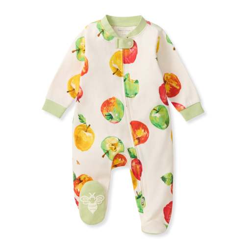 Apple Picking Cotton Sleep & Play PJs | Burt’s Bees Baby® – Burt's Bees Baby