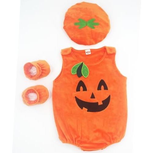 Newborn Baby Boys Girls Halloween Avocado/Pumpkin/Dinosaur Costumes Halloween Cosplay