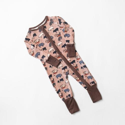 Pig Baby Bamboo Zippy - American Farm Company