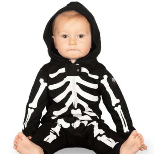 Baby Girl's Skeleton Costume
