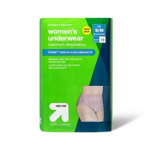 Incontinence Underwear For Women - Unscented - Maximum Absorbency - Up&up™