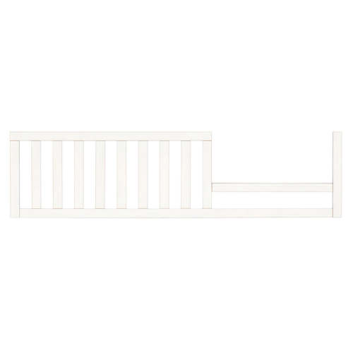 Evolur Signature Belle Convertible Crib Toddler Guard Rail In Aged Whi — buybuy BABY
