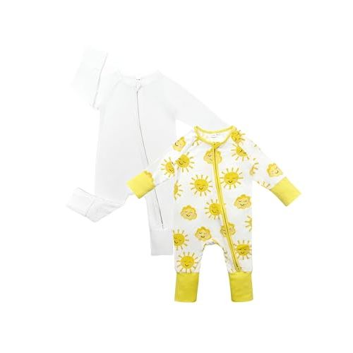 Bow Dream Baby Girl Romper Jumpsuit Bamboo Rayon Baby Clothes Boys & 2 Way Zipper Outfit Baby Clothes for Girls