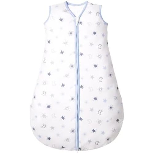 Lictin Baby Sleeping Bag 2.5 TOG, Unisex Winter Baby Sleep Sacks, Sleeveless Swaddle Wearable Blanket with 2-Way Zipper