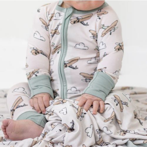 PLANE FUN DREAM ROMPER