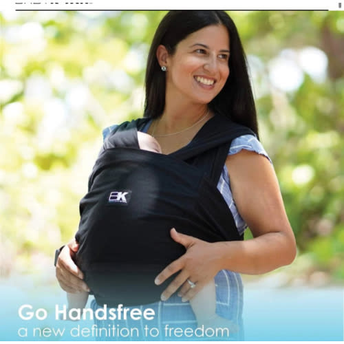 Baby K'tan Original Baby Carrier | Black