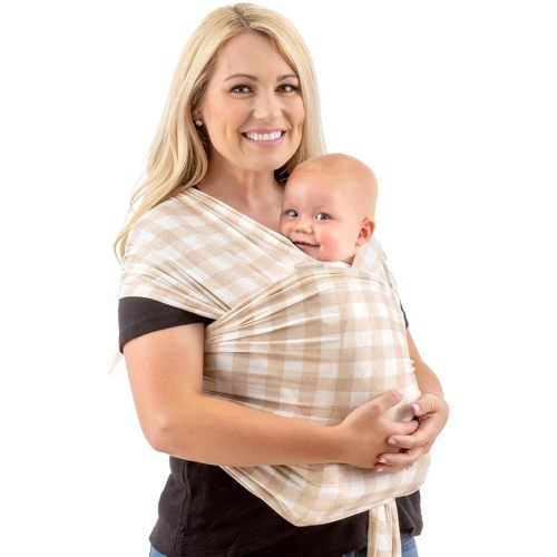WeeSprout Baby Wrap Carrier - Perfect Baby Carrier Wrap Sling for Newborn and Infant, Enhances Baby Bonding, Soft and Breathable, Ideal for Babywearing