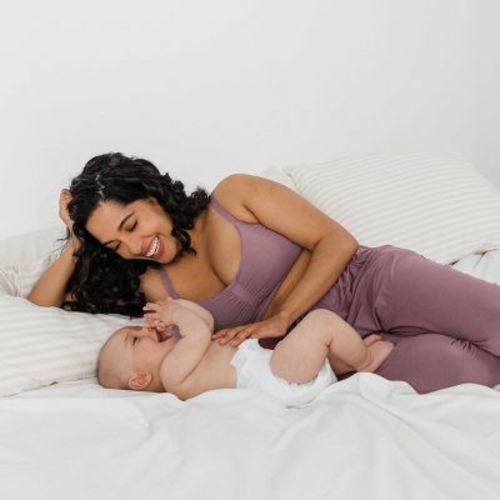 Kindred Bravely Sublime Hands-free Pumping Bra - Mauve L