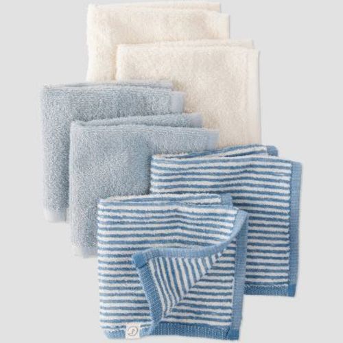 Little Planet by carter's 6pk Wash Cloth - Blue