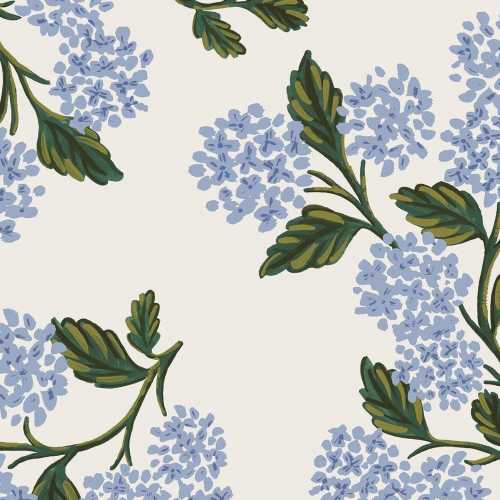 Blue Floral crib sheet floral nursery rifle paper co. Hydrangeas baby girl fitted crib sheet blue bedding blue nursery vintage floral