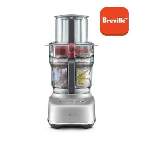 Breville Paradice 9 Cup Food Processor Brushed Stainless Steel: Dicing Kit, Mini Chopper, Baby Food Maker, 2 Speeds