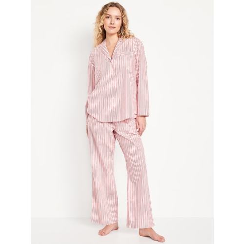 Poplin Pajama Pant Set | Old Navy
