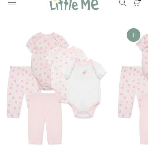 Petals 5-Piece Bodysuit & Pant Set