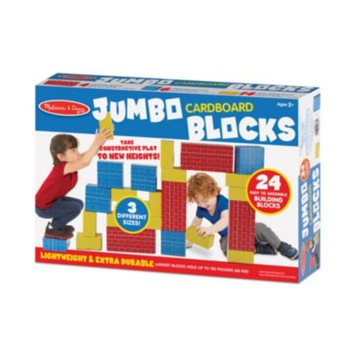 Melissa & Doug Jumbo Cardboard Blocks