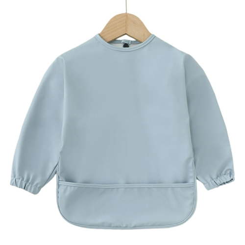 HeroNeo Baby Toddler Long Sleeved Bibs Scarf Reusable Waterproof Art Smock for Eating
