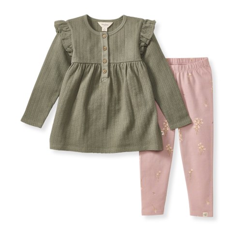 Budding Beauty Tunic & Pants Set – Burt's Bees Baby