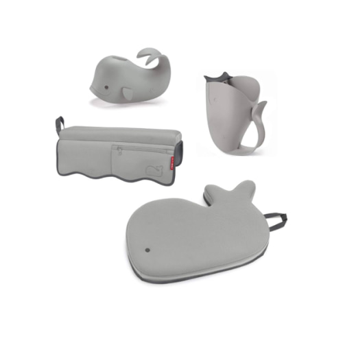 Skip Hop MOBY Baby Bath Essentials Set Grey