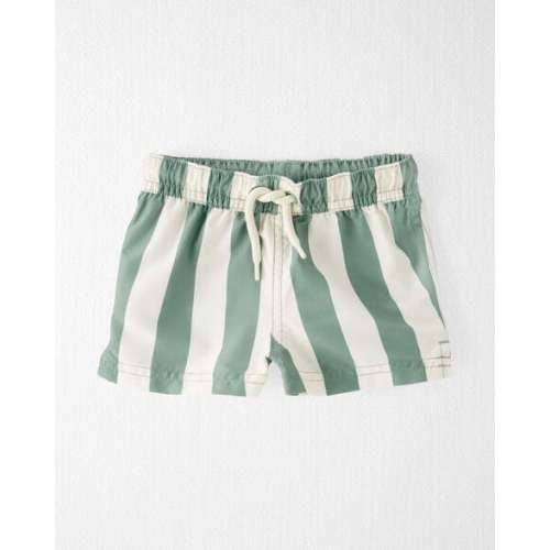 3M - Baby Recycled Striped Swim Trunks - Little Planet | Carter's