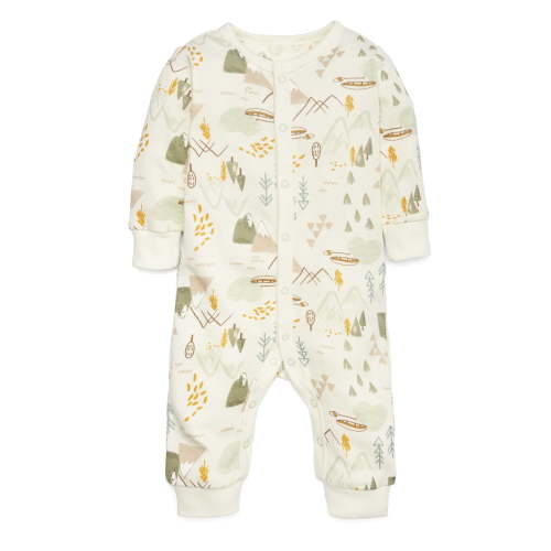 Modern Moments by Gerber Baby Boy or Girl Unisex Coverall, Sizes Newborn-12M