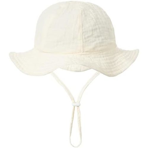 Baby Sun Hat Toddler Infant Cap Kid Beach Hats Swimsuit with UPF 50+ Protective Sunscreen Newborn Bucket Hat for Boys Girls