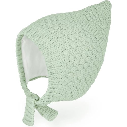 JELLYTREE Baby Hat Winter Bonnet Toddler Earflap Hat Warm Thick Knit Infant Cotton Lined Pixie Gnome Beanie Set 3m 6m 12m