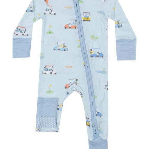2 Way Zip Romper, Golf Cart