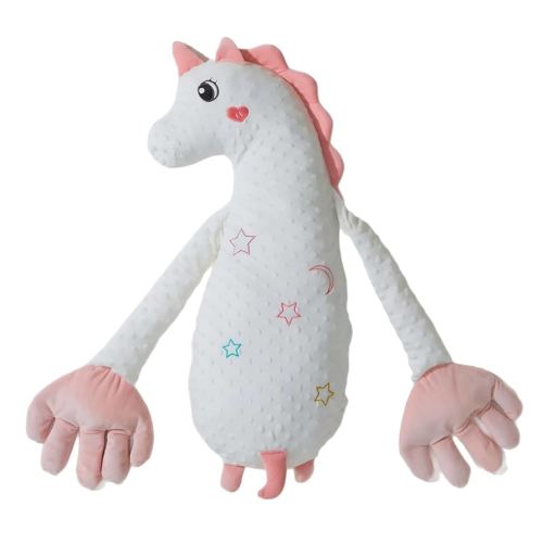 Magical Unicorn - Soft Tummy Time Pillow & Sensory Toy for Baby, Supportive Cushion for Floor Play & Supported Sitting