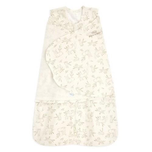 HALO Innovations 100% Cotton Sleepsack Swaddle Wrap - Lullaby Forest - S