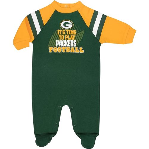 Gerber NFL Unisex Baby Nfl Team Footed Sleep and Play