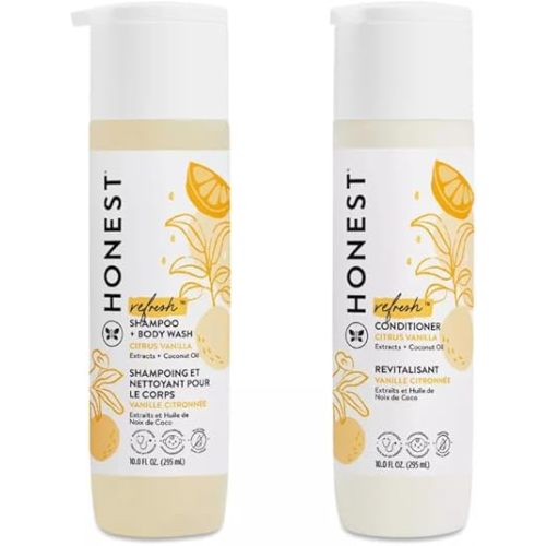 GENERIC Shampoo & Conditioner, Citrus Vanilla 10 Oz By Honest Company