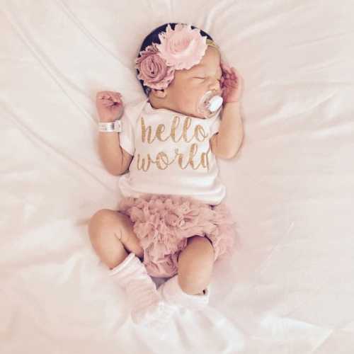 Baby Girl Coming Home Outfit