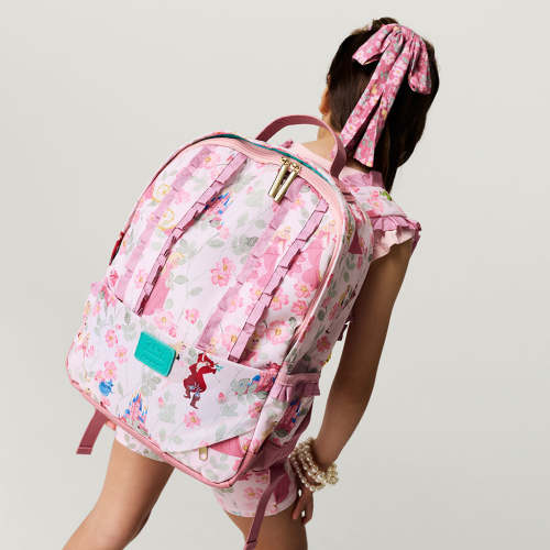 Disney Princess Aurora Ruffled Backpack