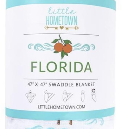 Florida Baby Muslin Swaddle Blanket: Shop Soft & Breathable – Little Hometown