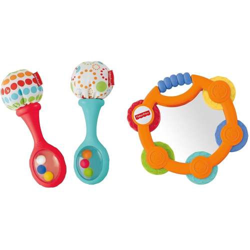 Fisher-Price Tambourine & Maracas Gift Set | Mattel