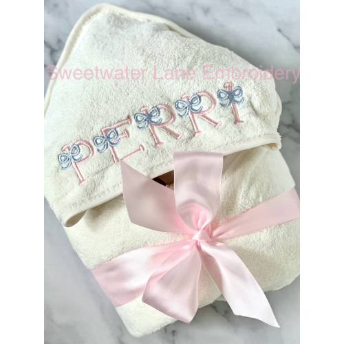 Custom Hooded Baby and Toddler Bath Towel Gift Super Soft