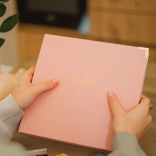 Keepsake Baby Memory Book for Boys and Girls – Timeless First 5 Year Baby Book – Neutral Journal Scrapbook or Photo Album - Record a Milestone for Every Event from Birth to Age 5