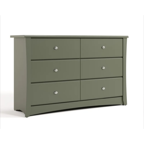 Dream On Me Liberty 3-Drawer Changing Table with Pad, Black