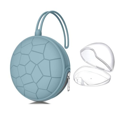 Amazon.com : Smlpuame Pacifier Holder Case,BPA Free Portable Pacifier Storage Container,Silicone Baby Pacifier Cover Pouch for Diaper Bag Stroller,Travel Outdoor Activities,Easy to Clean(Blue) : Baby