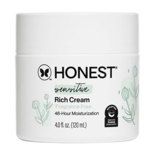 The Honest Company Sensitive Rich Cream - Fragrance Free - 4 fl oz
