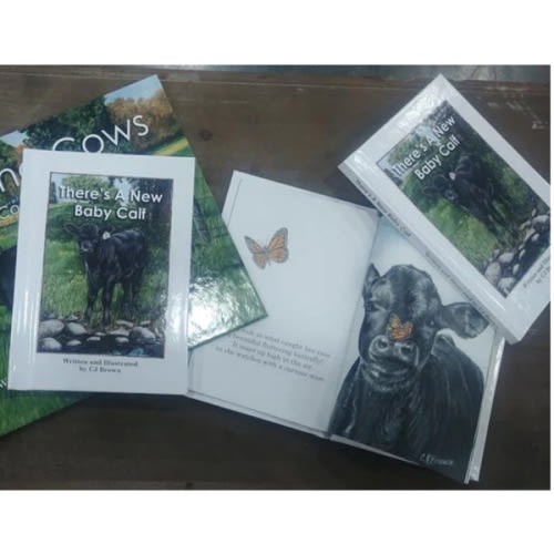 CJ Brown “There’s a New Baby Calf” Book