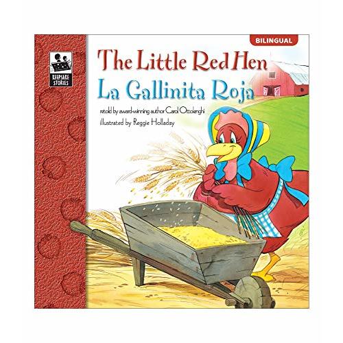 The Little Red Hen La Gallinita Roja Bilingual Storybook—Classic Children's Books With Illustrations for Young Readers, Keepsake Stories Collection (32 pgs)