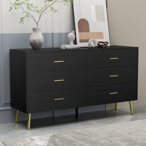 Hoschton 6 Drawer 47.2'' W Double Dresser