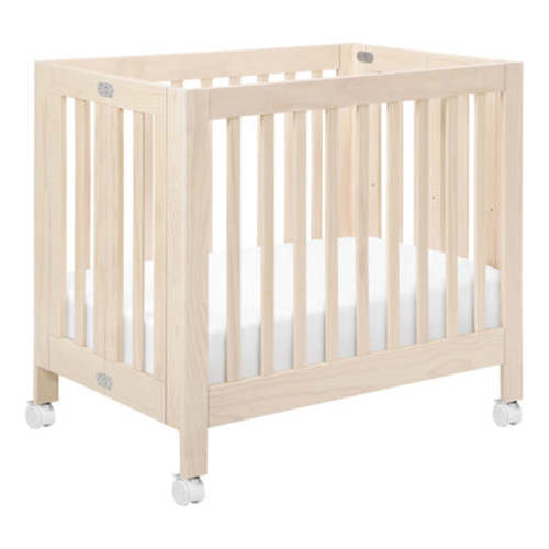 Origami Mini Crib - Washed Natural