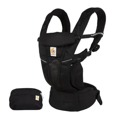 Ergobaby Omni Breeze Baby Carrier - 4 carry positions - COLUR: ONYX (BLACK)